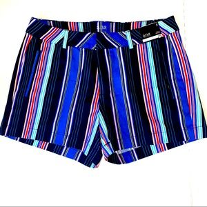 a.n.a Multi Color Stripe Twill Shorts